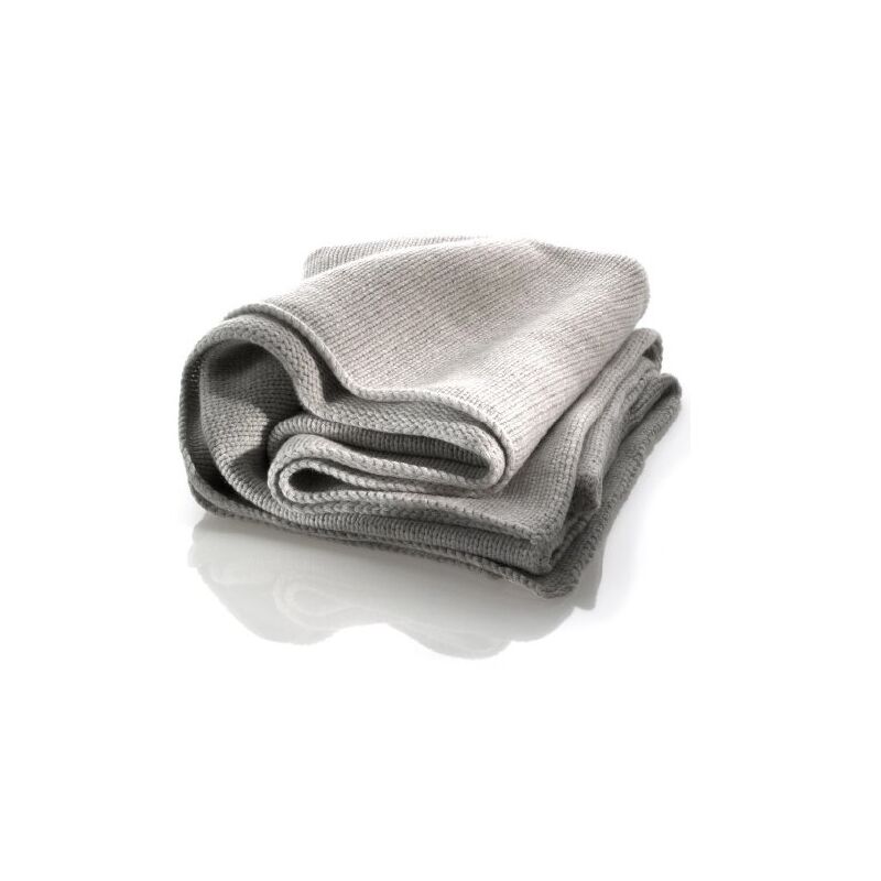 Katrin Leuze Cashmere Decke 130x170 cm grau